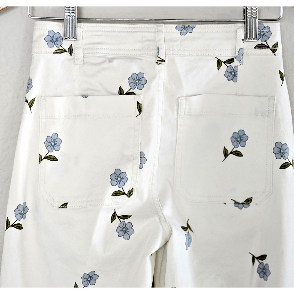 Bagatelle Collection New York Women’s Floral Pants Cottagecore Stretch NWT Sz 2 - Picture 7 of 10